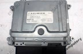 БЛОК УПРАВЛЕНИЯ MERCEDES a2739002200 0261209600 БЕЗ КОДА