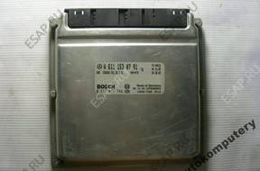 БЛОК УПРАВЛЕНИЯ MERCEDES a6111530791 0281011743 БЕЗ КОДА