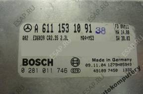 БЛОК УПРАВЛЕНИЯ MERCEDES a6111531091 0281011746 БЕЗ КОДА