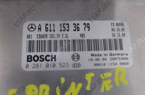 БЛОК УПРАВЛЕНИЯ mercedes A6111533679, 0281010523
