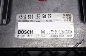 БЛОК УПРАВЛЕНИЯ MERCEDES a6111535079 0281011177 БЕЗ КОДА