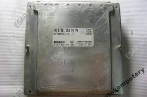 БЛОК УПРАВЛЕНИЯ MERCEDES a6111537479 0281010608 БЕЗ КОДА