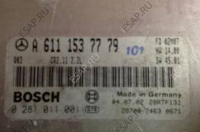 БЛОК УПРАВЛЕНИЯ   Mercedes A6111537779 0281011001