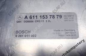 БЛОК УПРАВЛЕНИЯ MERCEDES a6111537879 0281011002 БЕЗ КОДА
