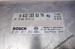 БЛОК УПРАВЛЕНИЯ MERCEDES a6121535279 0281011253 БЕЗ КОДА