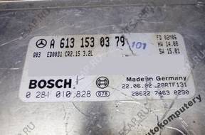 БЛОК УПРАВЛЕНИЯ MERCEDES a6131530379 0281010828 БЕЗ КОДА