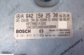 БЛОК УПРАВЛЕНИЯ MERCEDES a6421502530 0281015917