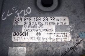 БЛОК УПРАВЛЕНИЯ MERCEDES a6421503972 0281014323 БЕЗ КОДА