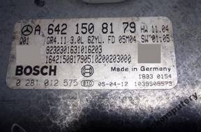 БЛОК УПРАВЛЕНИЯ MERCEDES a6421508179 0281012575 БЕЗ КОДА