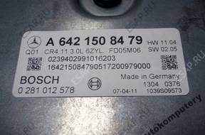 БЛОК УПРАВЛЕНИЯ MERCEDES a6421508479 0281012578 БЕЗ КОДА