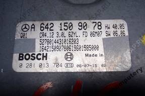 БЛОК УПРАВЛЕНИЯ MERCEDES a6421509078 0281013704 БЕЗ КОДА
