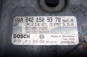 БЛОК УПРАВЛЕНИЯ MERCEDES a6421509378 0281013756 БЕЗ КОДА