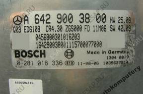 БЛОК УПРАВЛЕНИЯ MERCEDES a6429003800 0281016336 БЕЗ КОДА