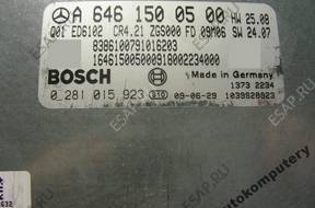 БЛОК УПРАВЛЕНИЯ MERCEDES a6461500500 0281015923 БЕЗ КОДА