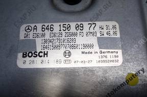 БЛОК УПРАВЛЕНИЯ MERCEDES a6461500977 0281014189 БЕЗ КОДА БЛОК УПРАВЛЕНИЯ MERCEDES a6461500977 0281014189 БЕЗ КОДА