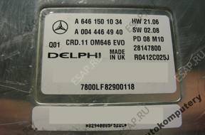 БЛОК УПРАВЛЕНИЯ MERCEDES a6461501034 a0044464940 БЕЗ КОДА