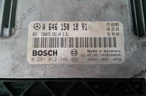 БЛОК УПРАВЛЕНИЯ MERCEDES a6461501891 0281012346 БЕЗ КОДА