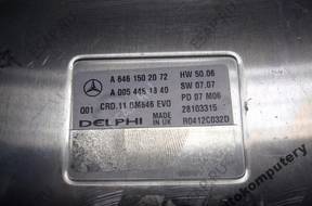 БЛОК УПРАВЛЕНИЯ MERCEDES a6461502072 a0054461840 БЕЗ КОДА
