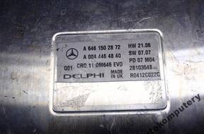 БЛОК УПРАВЛЕНИЯ MERCEDES a6461502872 a0044464840 БЕЗ КОДА