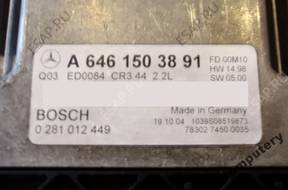 БЛОК УПРАВЛЕНИЯ MERCEDES a6461503891 0281012449 БЕЗ КОДА БЛОК УПРАВЛЕНИЯ MERCEDES a6461503891 0281012449 БЕЗ КОДА