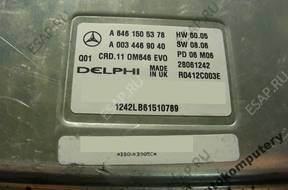 БЛОК УПРАВЛЕНИЯ MERCEDES a6461505378 a0034469040 БЕЗ КОДА
