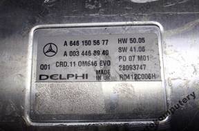 БЛОК УПРАВЛЕНИЯ MERCEDES a6461505677 a0034468940 БЕЗ КОДА
