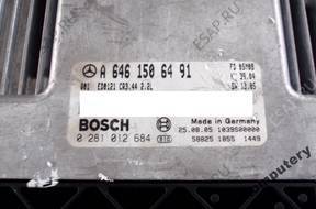 БЛОК УПРАВЛЕНИЯ MERCEDES a6461506491 0281012684 БЕЗ КОДА