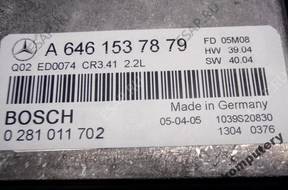 БЛОК УПРАВЛЕНИЯ MERCEDES a6461537879 0281011702 БЕЗ КОДА БЛОК УПРАВЛЕНИЯ MERCEDES a6461537879 0281011702 БЕЗ КОДА