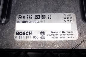 БЛОК УПРАВЛЕНИЯ MERCEDES a6461538979 0281011655 БЕЗ КОДА