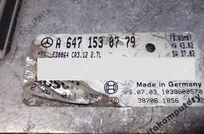 БЛОК УПРАВЛЕНИЯ MERCEDES a6471530779 0281011332 БЕЗ КОДА