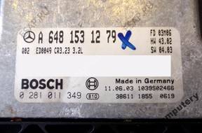 БЛОК УПРАВЛЕНИЯ MERCEDES a6481531279 0281011349 БЕЗ КОДА БЛОК УПРАВЛЕНИЯ MERCEDES a6481531279 0281011349 БЕЗ КОДА