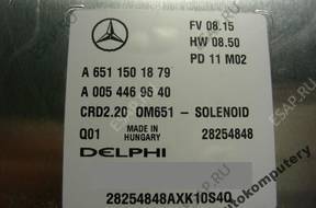 БЛОК УПРАВЛЕНИЯ MERCEDES a6511501879 a0054469640 БЕЗ КОДА