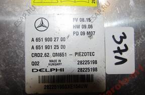 БЛОК УПРАВЛЕНИЯ MERCEDES A6519002700 28225198 CRD2.62 БЛОК УПРАВЛЕНИЯ MERCEDES A6519002700 28225198 CRD2.62