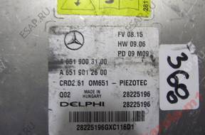 БЛОК УПРАВЛЕНИЯ MERCEDES A6519003100 28225196 CRD2.61 БЛОК УПРАВЛЕНИЯ MERCEDES A6519003100 28225196 CRD2.61