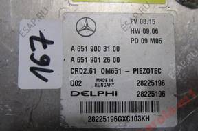 БЛОК УПРАВЛЕНИЯ MERCEDES A6519003100 A6519012600 CRD2.61 БЛОК УПРАВЛЕНИЯ MERCEDES A6519003100 A6519012600 CRD2.61