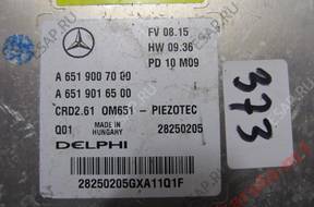 БЛОК УПРАВЛЕНИЯ MERCEDES A6519007000 28250205 CRD2.61 БЛОК УПРАВЛЕНИЯ MERCEDES A6519007000 28250205 CRD2.61