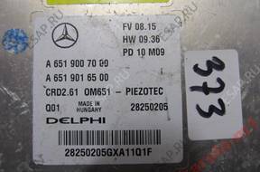 БЛОК УПРАВЛЕНИЯ MERCEDES A6519007000 28250205 CRD2.61