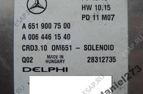 БЛОК УПРАВЛЕНИЯ MERCEDES A6519007500 A0064461540 CRD 3.1