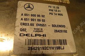 БЛОК УПРАВЛЕНИЯ MERCEDES   A6519009502 6519010902