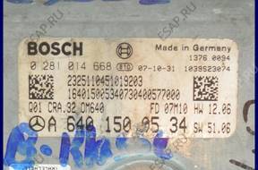 БЛОК УПРАВЛЕНИЯ MERCEDES B-KLASA A6401500534 0281014668