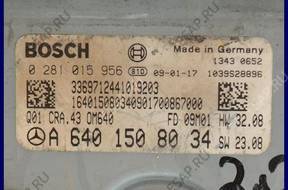 БЛОК УПРАВЛЕНИЯ MERCEDES B-KLASA A6401508034 0281015956