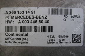 БЛОК УПРАВЛЕНИЯ - Mercedes B200 W245 A 003 446 60 40
