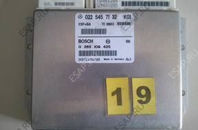БЛОК УПРАВЛЕНИЯ MERCEDES БЕНЗИН W 168   0225457132