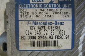 БЛОК УПРАВЛЕНИЯ MERCEDES C 202 ДИЗЕЛЬ   ДВИГАТЕЛЕМ