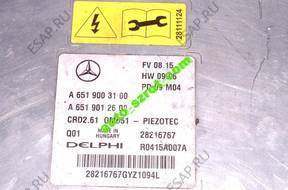 БЛОК УПРАВЛЕНИЯ MERCEDES C , E-klasa nr. A6519003100