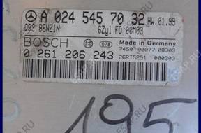 БЛОК УПРАВЛЕНИЯ MERCEDES C-KLASA A0245457032 0261206243