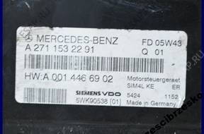 БЛОК УПРАВЛЕНИЯ MERCEDES C-KLASA A2710107444 A2711532291