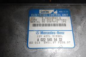 БЛОК УПРАВЛЕНИЯ MERCEDES C-KLASA W202 A0225455432