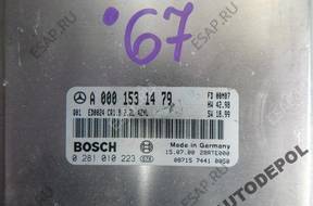 БЛОК УПРАВЛЕНИЯ   MERCEDES C200 CDI 0281010223