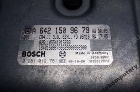 БЛОК УПРАВЛЕНИЯ MERCEDES C219 a6421509679 0281012781